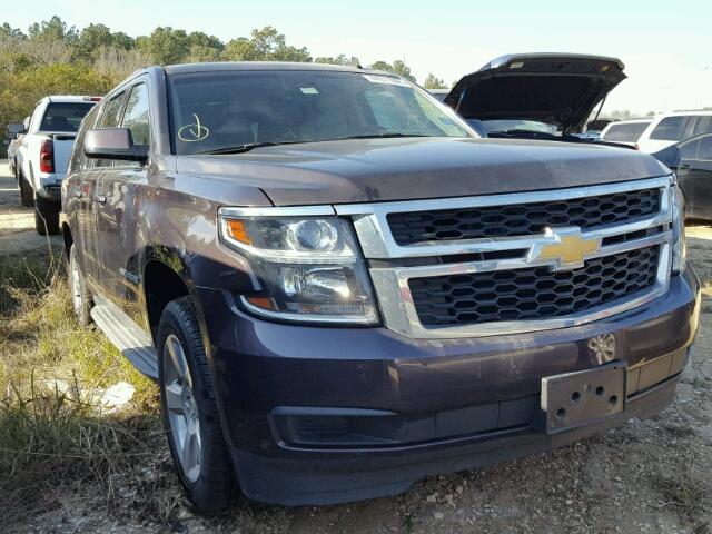 1GNSCJKC7FR165505 - 2015 CHEVROLET SUBURBAN C BROWN photo 1