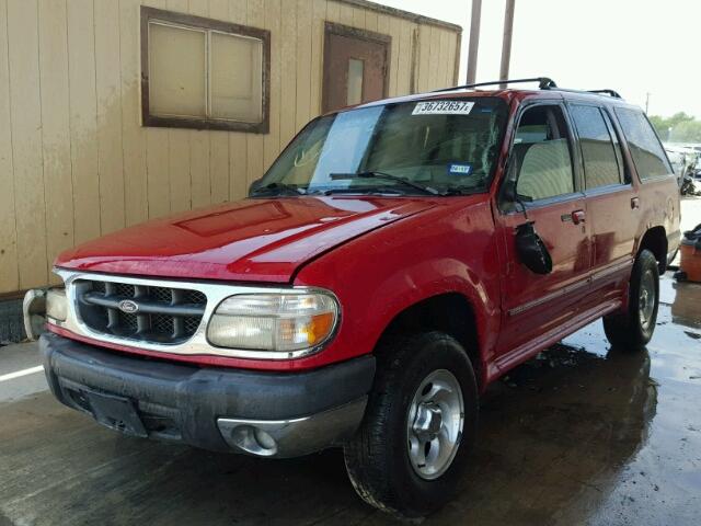 1FMZU32EXXZB63083 - 1999 FORD EXPLORER RED photo 2