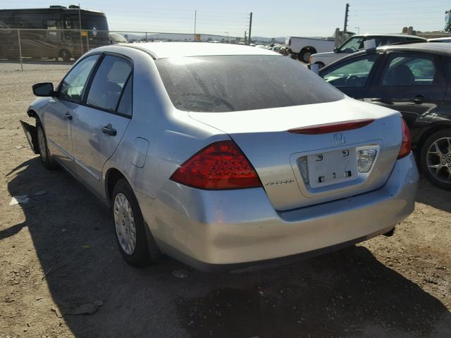 JHMCM56127C006226 - 2007 HONDA ACCORD VAL SILVER photo 3