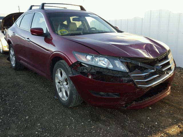 5J6TF2H58AL006582 - 2010 HONDA ACCORD CRO BURGUNDY photo 1