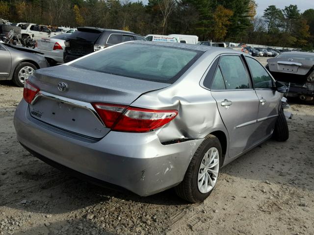 4T4BF1FKXGR525187 - 2016 TOYOTA CAMRY LE GRAY photo 4