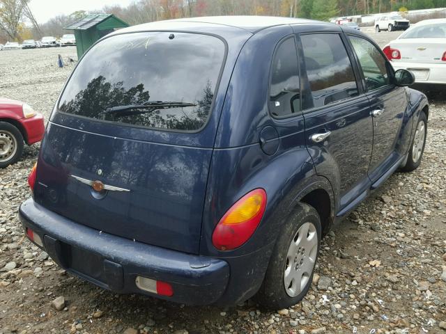 3C4FY48B04T349295 - 2004 CHRYSLER PT CRUISER BLUE photo 4