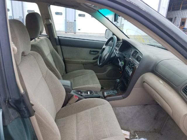 4S3BH665627620868 - 2002 SUBARU LEGACY GREEN photo 5