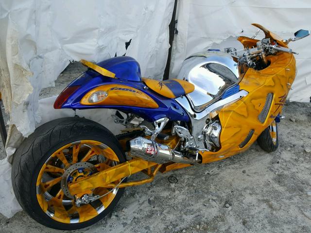 JS1GW71A172107046 - 2007 SUZUKI GSX1300 YELLOW photo 4