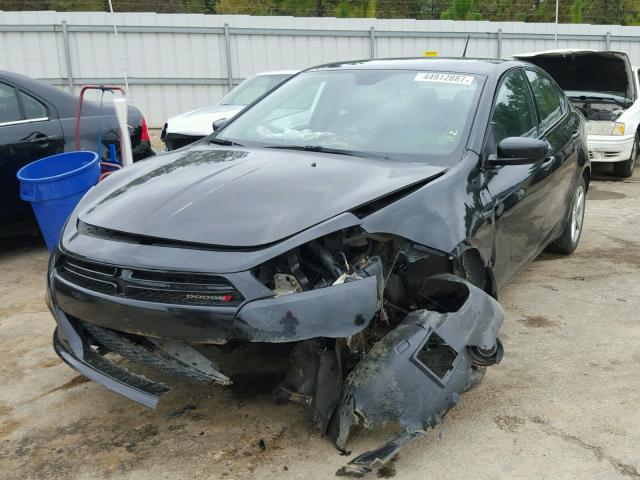 1C3CDFBB9FD238471 - 2015 DODGE DART SXT BLACK photo 2