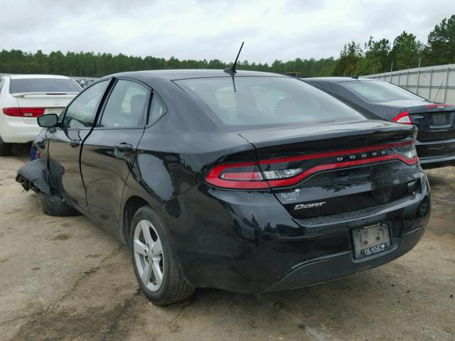 1C3CDFBB9FD238471 - 2015 DODGE DART SXT BLACK photo 3