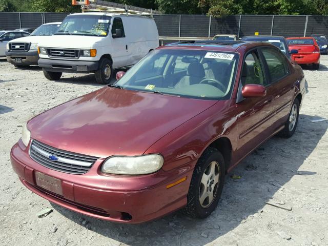 1G1NE52J93M617767 - 2003 CHEVROLET MALIBU LS Bordo foto 2