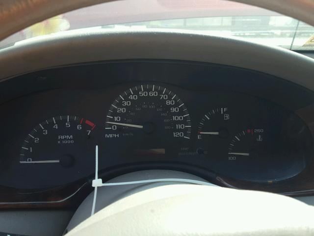 1G1NE52J93M617767 - 2003 CHEVROLET MALIBU LS Bordo foto 8