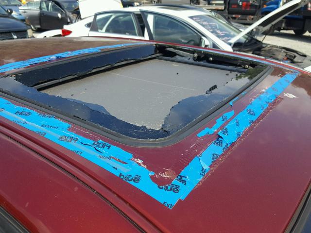 1G1NE52J93M617767 - 2003 CHEVROLET MALIBU LS Bordo foto 9