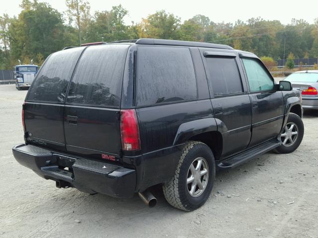 1GKEK13R6YR167474 - 2000 GMC YUKON DENA BLACK photo 4