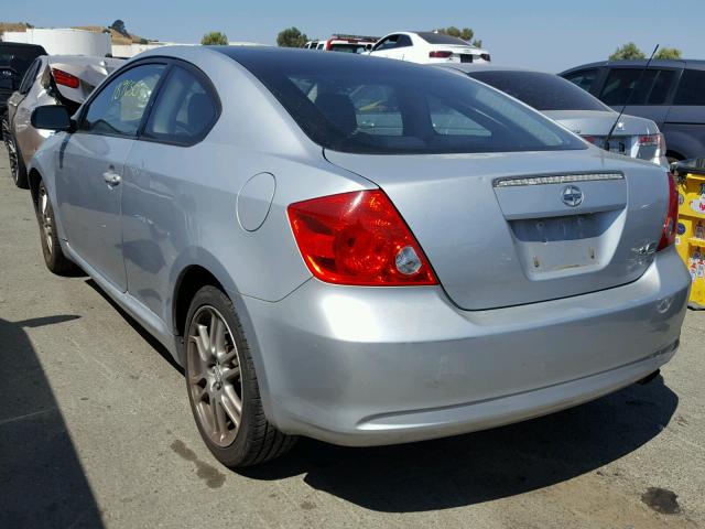 JTKDE177050010443 - 2005 TOYOTA SCION TC 银色 照片 3