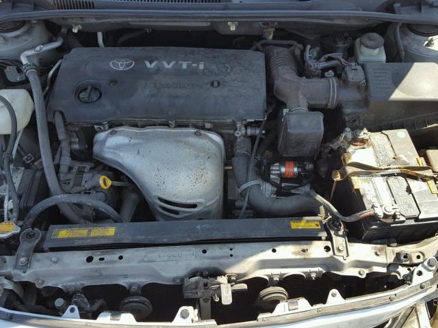 JTKDE177050010443 - 2005 TOYOTA SCION TC 银色 照片 7