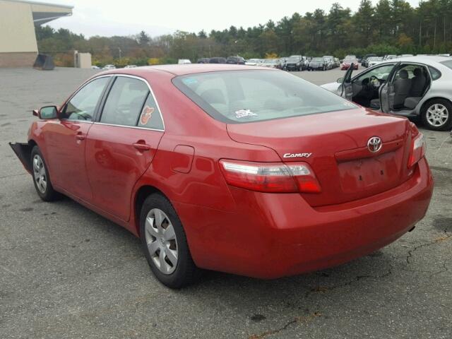 4T1BE46KX7U028946 - 2007 TOYOTA CAMRY NEW RED photo 3