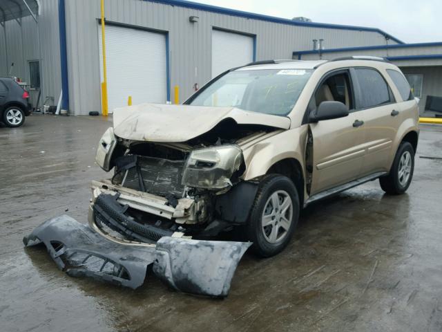 2CNDL13F756149143 - 2005 CHEVROLET EQUINOX LS GOLD photo 2