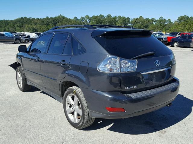 2T2HA31U05C077091 - 2005 LEXUS RX 330 CHARCOAL photo 3