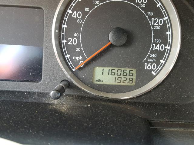 WVWRH63B43P097201 - 2003 VOLKSWAGEN PASSAT GLX CHARCOAL photo 8