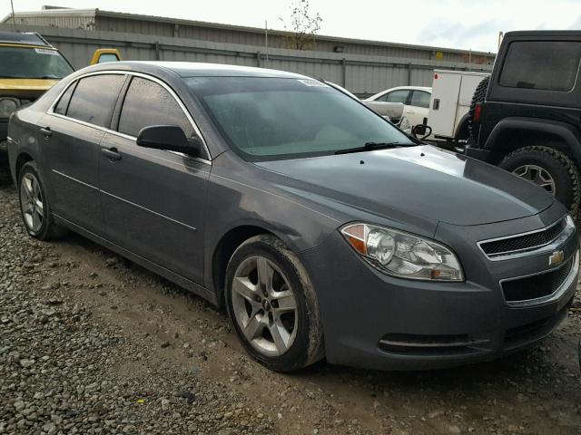 1G1ZG57B69F153170 - 2009 CHEVROLET MALIBU LS ნაცრისფერი ფოტო 1