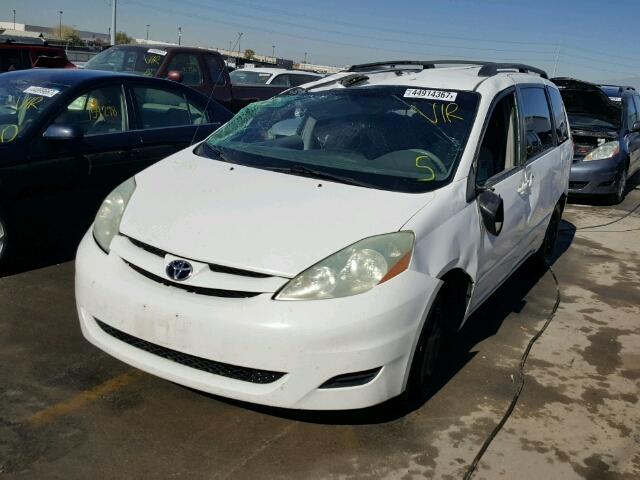 5TDZA23C06S439467 - 2006 TOYOTA SIENNA WHITE photo 2