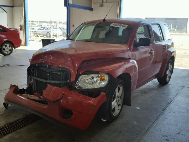 3GNDA13D78S563058 - 2008 CHEVROLET HHR LS RED photo 2