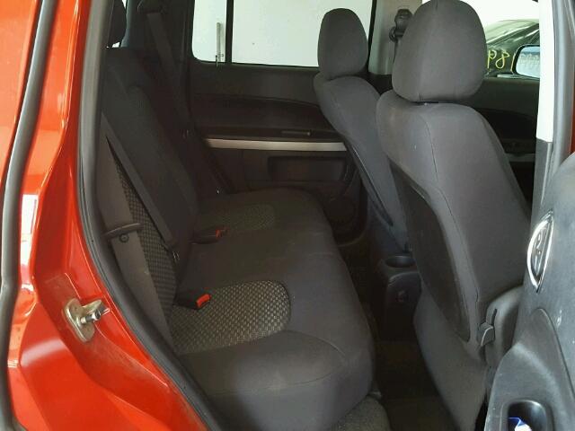 3GNDA13D78S563058 - 2008 CHEVROLET HHR LS RED photo 6