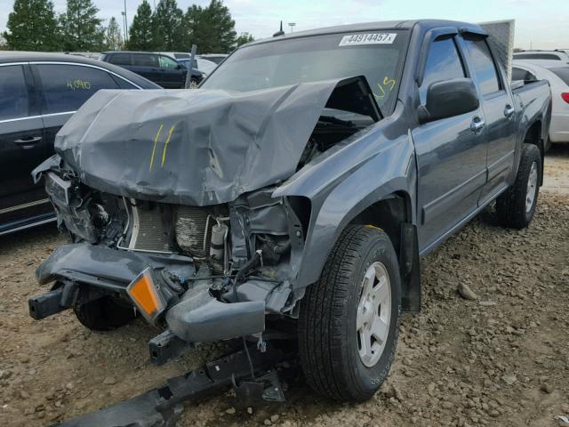 1GCDSCF92C8135263 - 2012 CHEVROLET COLORADO L GRAY photo 2