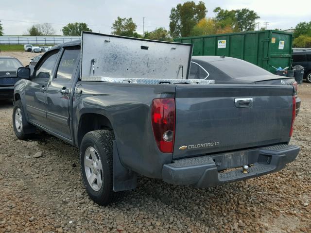 1GCDSCF92C8135263 - 2012 CHEVROLET COLORADO L GRAY photo 3