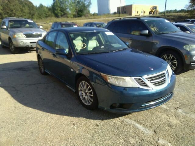 YS3FB49YX81156128 - 2008 SAAB 9-3 2.0T BLUE photo 1