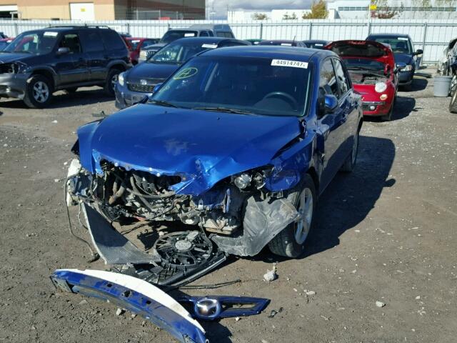 JM1BK34F481150606 - 2008 MAZDA 3 I BLUE photo 2