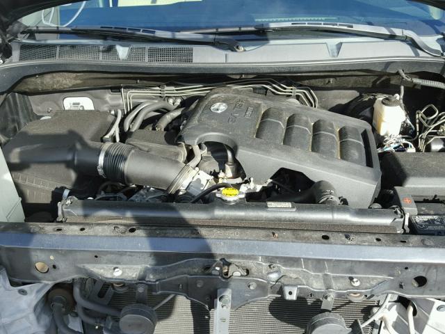 5TFEM5F19CX042878 - 2012 TOYOTA TUNDRA BLACK photo 7