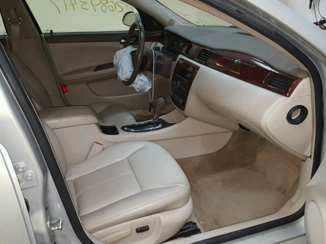 2G1WT58K689282286 - 2008 CHEVROLET IMPALA LT TAN photo 5