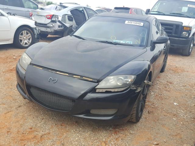 JM1FE173870210938 - 2007 MAZDA RX8 BLACK photo 2