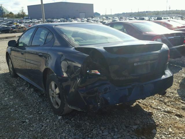 2G2WP552581104078 - 2008 PONTIAC GRAND PRIX BLUE photo 3