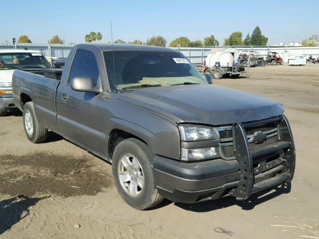 1GCEC14X37Z120312 - 2007 CHEVROLET SILVERADO BROWN photo 1