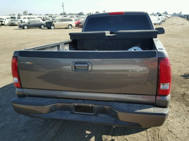 1GCEC14X37Z120312 - 2007 CHEVROLET SILVERADO BROWN photo 6