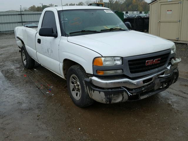 1GTEC14V65E183259 - 2005 GMC NEW SIERRA WHITE photo 1