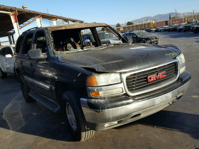 1GKEC13T44R230137 - 2004 GMC YUKON BLACK photo 1