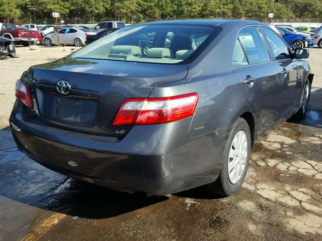 4T1BE46K37U056457 - 2007 TOYOTA CAMRY NEW GRAY photo 4