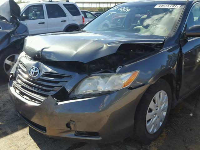 4T1BE46K37U056457 - 2007 TOYOTA CAMRY NEW GRAY photo 9