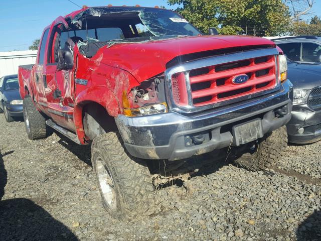 1FTSW31F7XEC46570 - 1999 FORD F350 RED photo 1