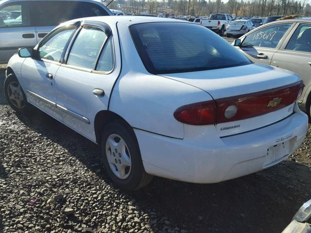 1G1JC52F657192283 - 2005 CHEVROLET CAVALIER WHITE photo 3