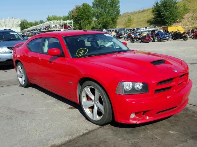 2B3LA73WX9H524933 - 2009 DODGE CHARGER SR RED photo 1