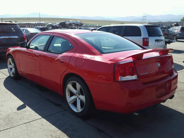 2B3LA73WX9H524933 - 2009 DODGE CHARGER SR RED photo 3