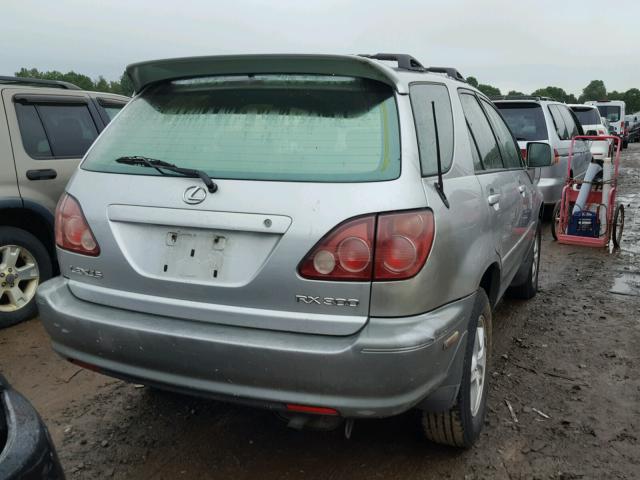 JT6HF10U7Y0129107 - 2000 LEXUS RX 300 SILVER photo 4