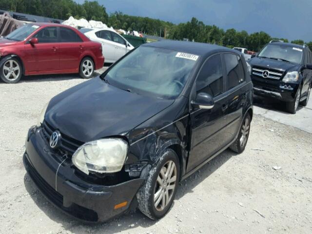 WVWDB71K18W334373 - 2008 VOLKSWAGEN RABBIT BLACK photo 2