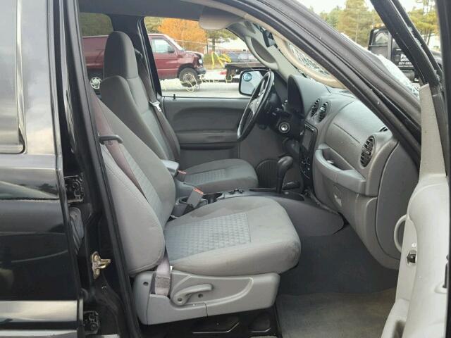 1J4GL48K57W638605 - 2007 JEEP LIBERTY BLACK photo 5