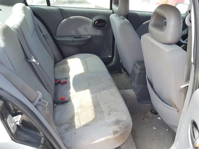 1G8AJ55F37Z146601 - 2007 SATURN ION LEVEL SILVER photo 6