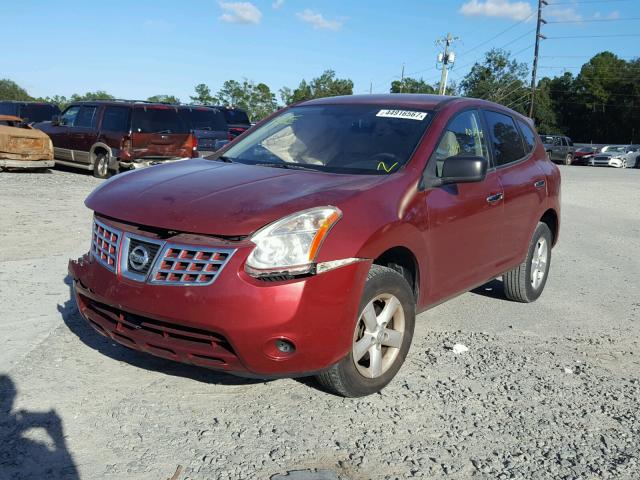 JN8AS5MT7AW025822 - 2010 NISSAN ROGUE S RED photo 2