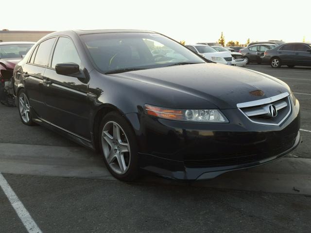 19UUA65555A046223 - 2005 ACURA TL BLACK photo 1