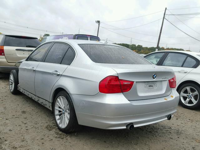 WBAPN7C50BA780947 - 2011 BMW 335 D SILVER photo 3