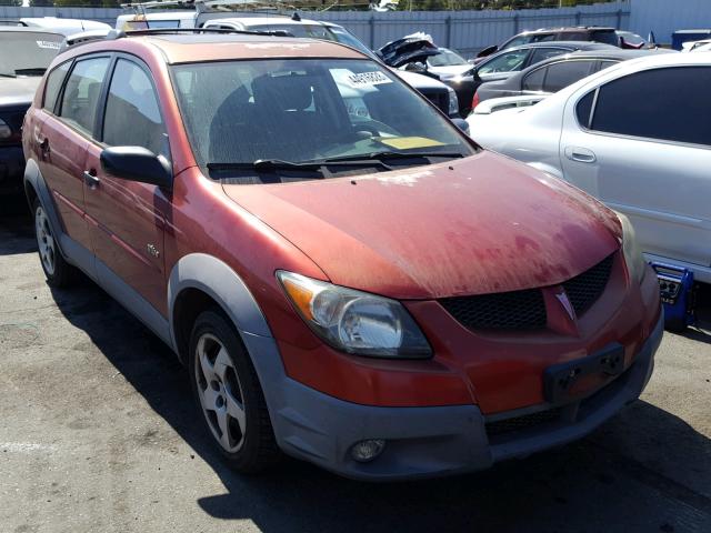 5Y2SL64873Z449324 - 2003 PONTIAC VIBE RED photo 1